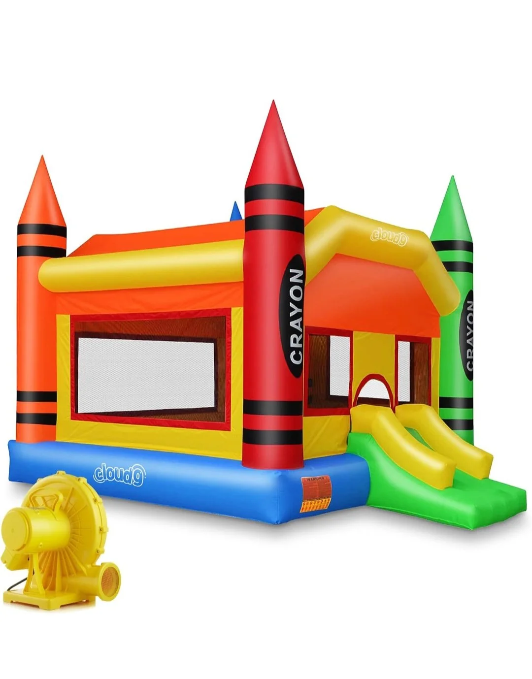 Crayon Bounce House