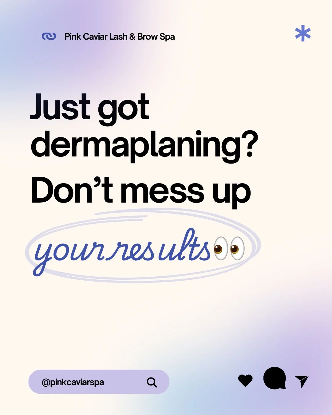 Dermaplaning gives you that smooth, fresh-skin feeling&hellip; but AFTERCARE is what keeps it 👀✨

If you&rsquo;re using the wrong products or doing too much too soon, you can irritate your skin and mess up your results.

Save this so you don&rsquo;t