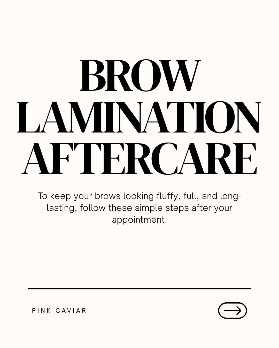 Your brow lamination aftercare matters 👏🏽✨

If you want your brows to stay fluffy, lifted, and long-lasting, follow these simple aftercare steps carefully.

✔️ Keep them dry for 24 hours
✔️ Avoid touching or rubbing them
✔️ No oils or heavy product