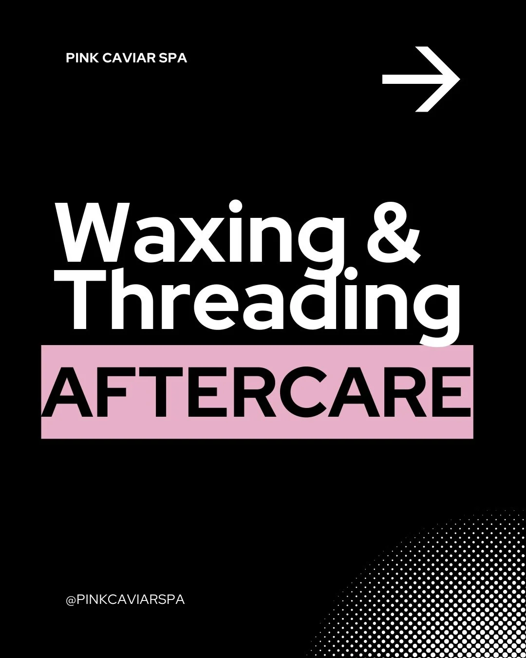 Good brows don&rsquo;t stop at the service 💗 proper aftercare is what keeps your skin smooth, calm, and glowing after waxing &amp; threading. Follow these simple steps to protect your results and avoid irritation ✨

#WaxingAftercare #ThreadingAfterc
