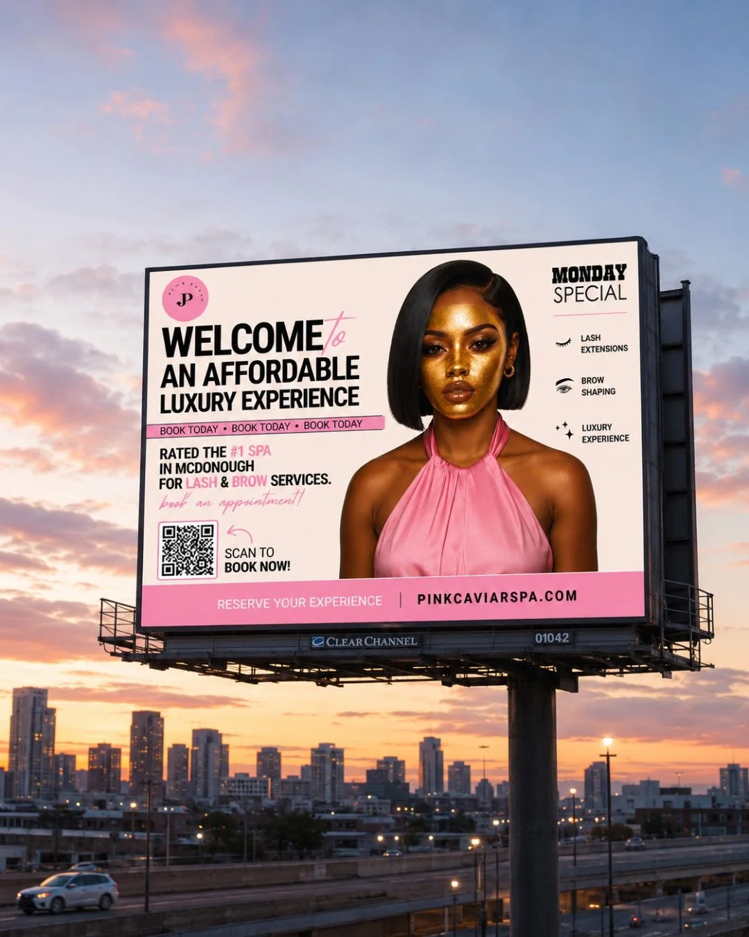 ✨ Somewhere on the highway in Atlanta, Pink Caviar really got the city looking cute 😍💖

Affordable luxury. Main character energy. The Pink Print 🎀

📍McDonough, GA
📲 PinkCaviarSpa.com

#PinkCaviarSpa #AtlantaBillboard #McDonoughGA #LuxuryBeauty #