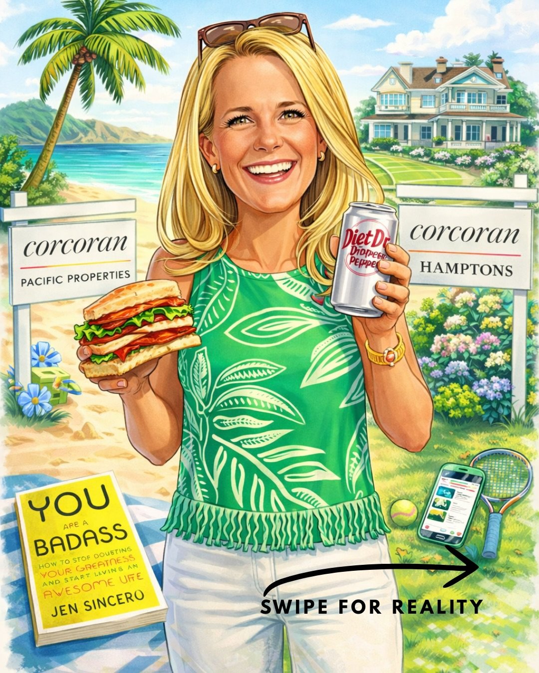 A gal can dream&hellip; But in reality, my hair hasn&rsquo;t seen a brush in 3 days &amp; selling two markets 5,000 miles apart with a 6-hour time difference means I get a solid 3-hour sleep window before my phone starts blowing up again. The last mo