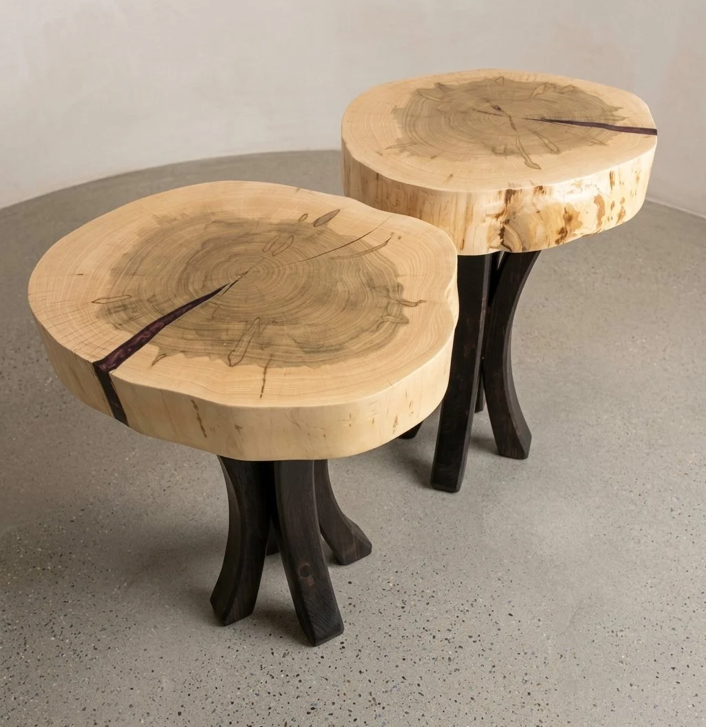 Ambrosia maple with epoxy