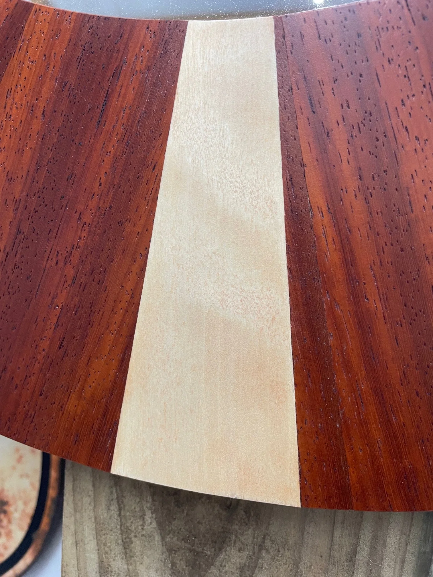 Padauk & Sycamore mirror