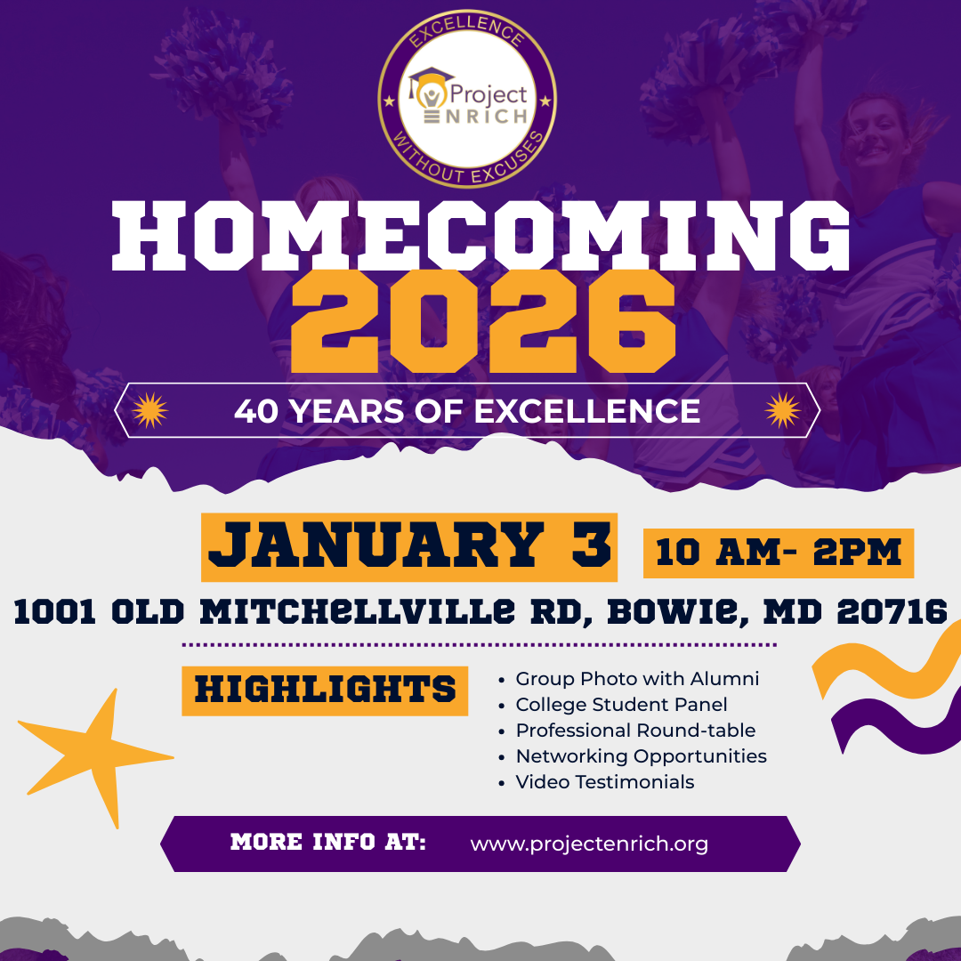 Jan. 3 2026 The ENRICHed  Homecoming Experience