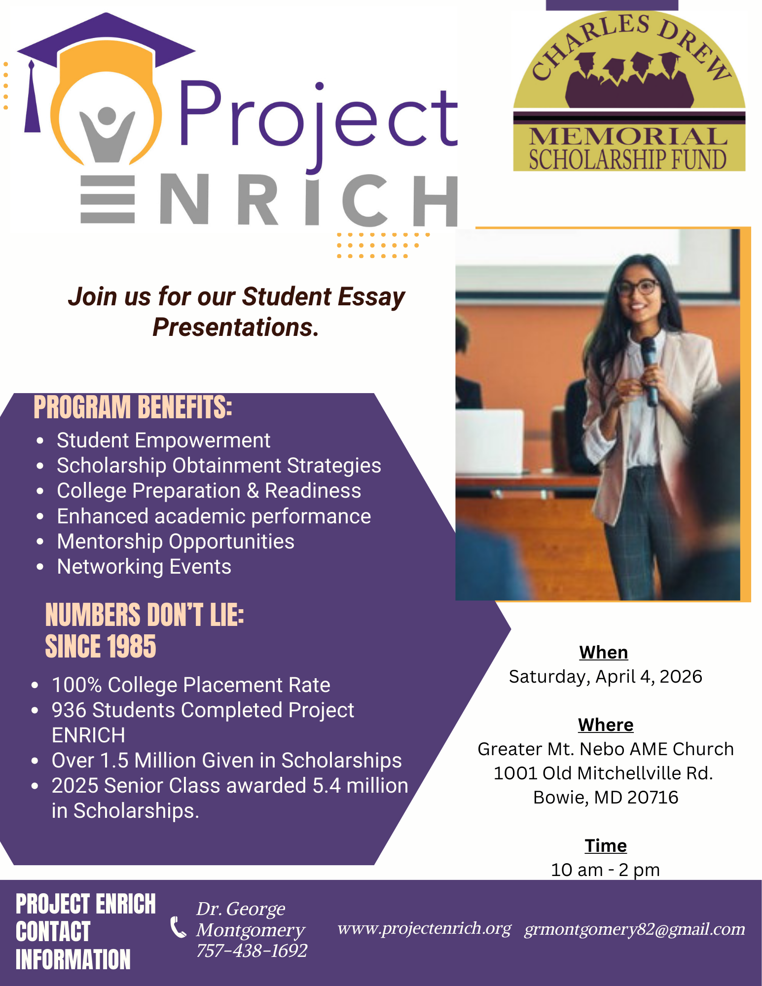 Student Essay Presentations