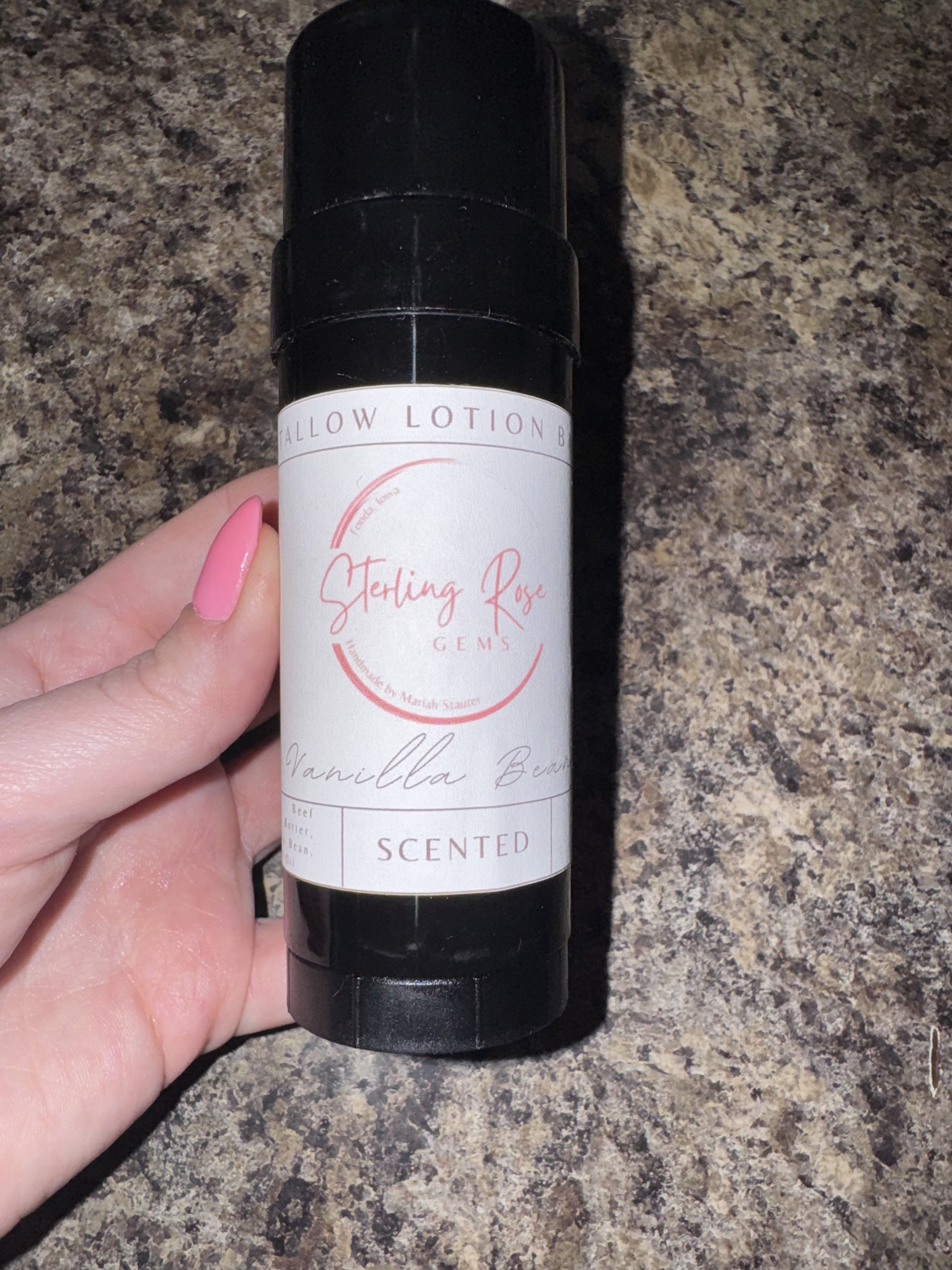 Vanilla Bean Lotion Bar