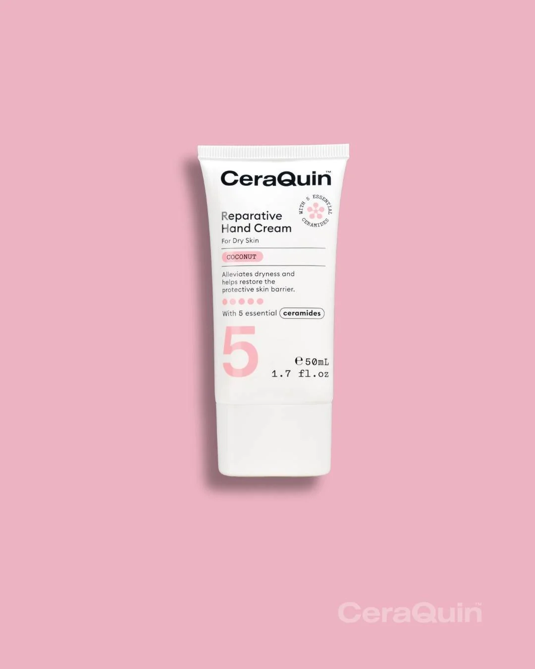 The CeraQuin Reparative Hand Cream &ndash; Coconut 🥥
Formulated with 5 essential ceramides to help repair the skin barrier, deeply hydrate, and relieve dryness &mdash; without the greasy feel.

Perfect for daily use. Perfect for dry skin. Perfect fo