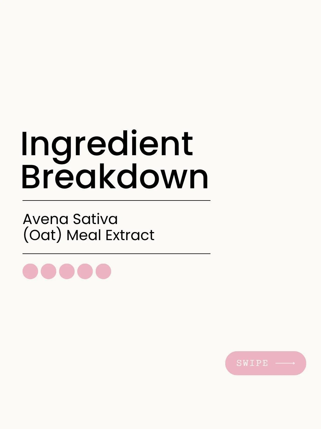 #2 Ingredient Breakdown: Avena Sativa (Oat) Meal Extract 🌾

Swipe to discover why this oat-derived ingredient is part of selected Ceraquin formulas and how it helps calm, protect, and nourish your skin. 🤍

.
.
.
#Ceraquin #AvenaSativa #OatExtract #
