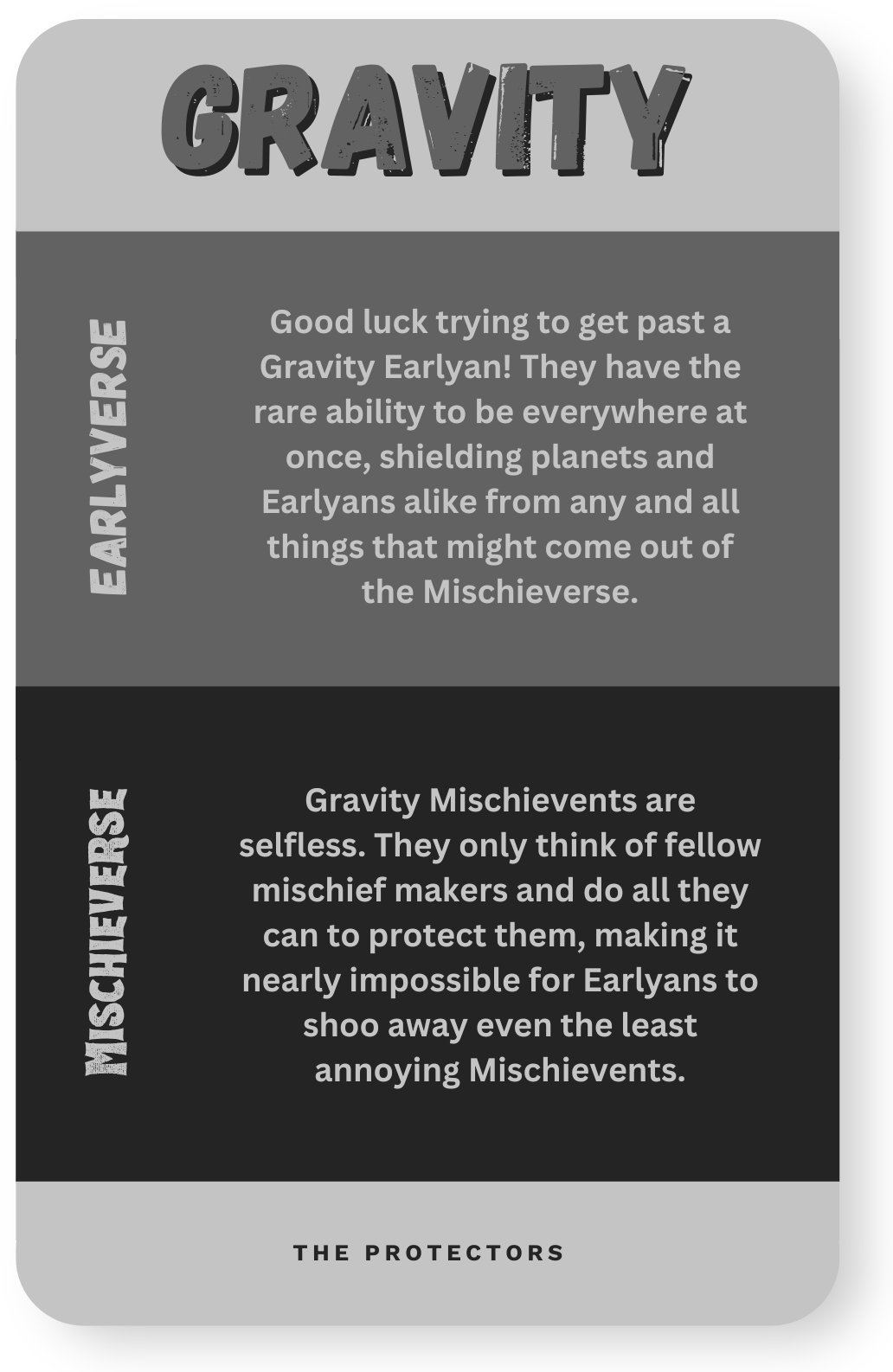 Gravity Ethos Card 2