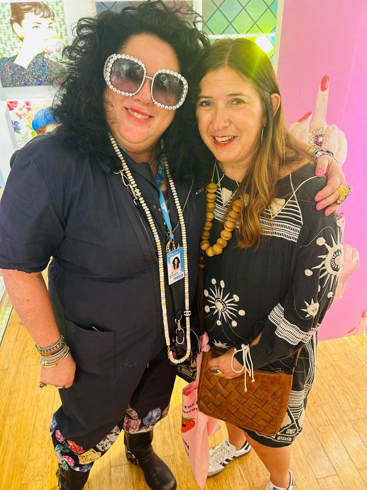 Two Great Artists Meet