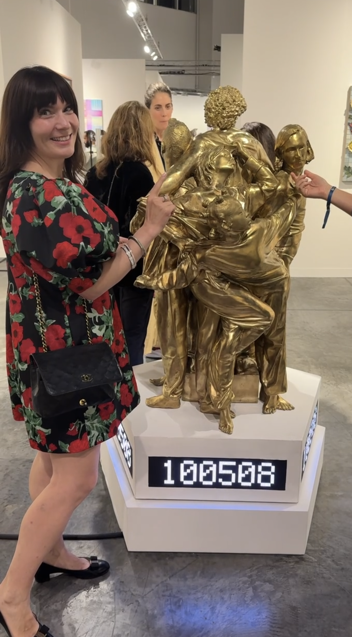 Marina touches art at Art Basel Miami Beach