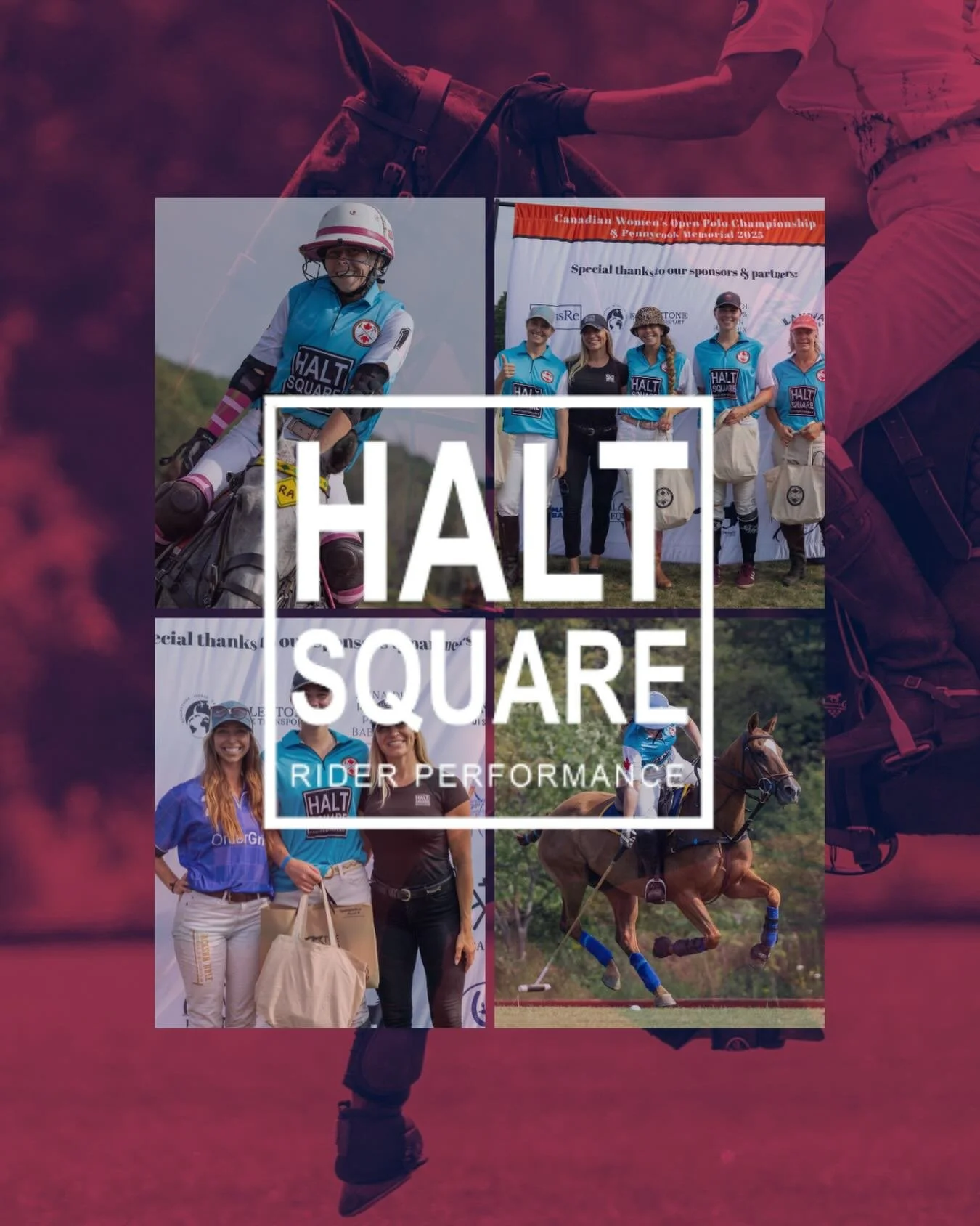 We&rsquo;re thrilled to welcome back longtime supporter @haltsquare as a team sponsor for this year&rsquo;s Canadian Women&rsquo;s Open. 🐎

Dedicated to helping equestrian athletes perform at their best, Halt Square Rider Performance supports riders