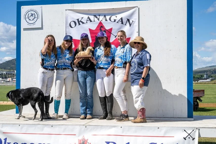 Congratulations to Okanagan Polo Club on hosting the inaugural Orchard ChukkHER Women&rsquo;s Polo Tournament this past weekend in Kelowna, BC 

It was fantastic to see so many familiar CWOPC faces in attendance including @lesleytims @emihurst @paety