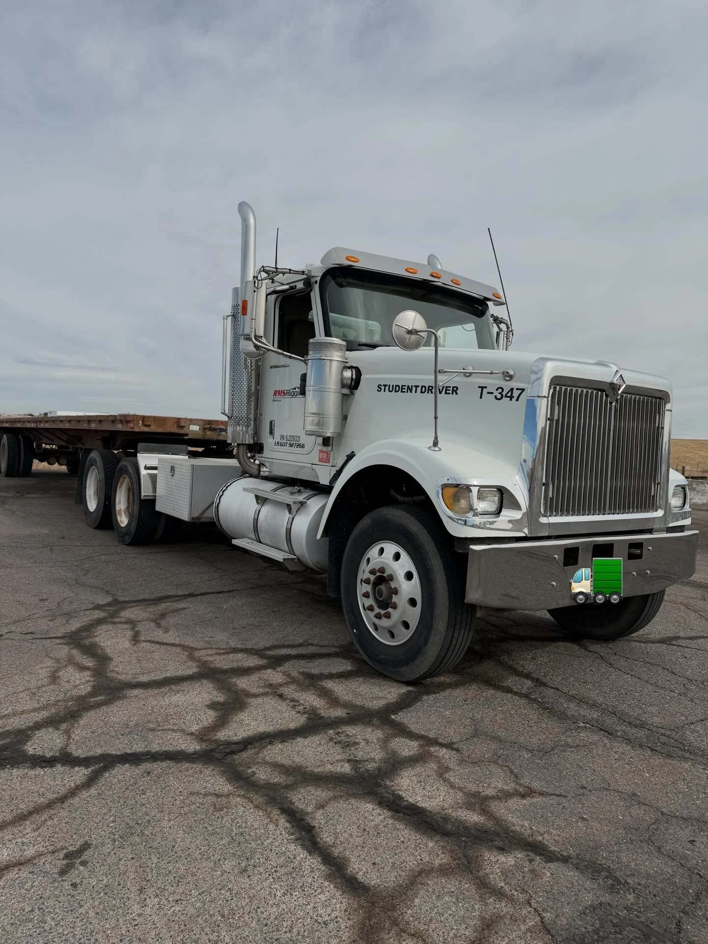 Test day for JMS Crane! 🏗️ #drivepointcdlacademy