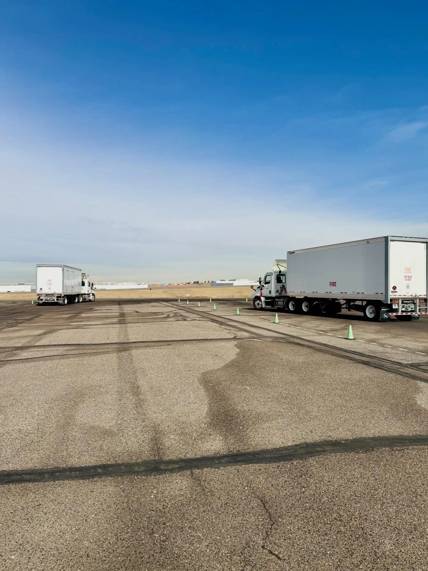 We are training drivers from the US Forest Service this week!