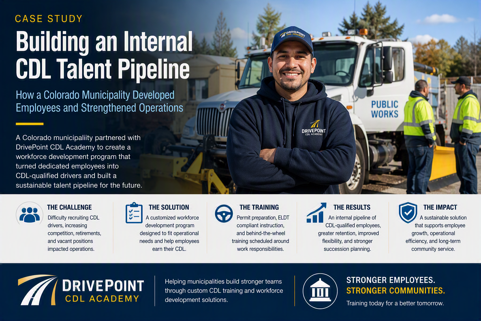 Municipal Workforce Development Case Study: Building an Internal CDL Talent Pipeline