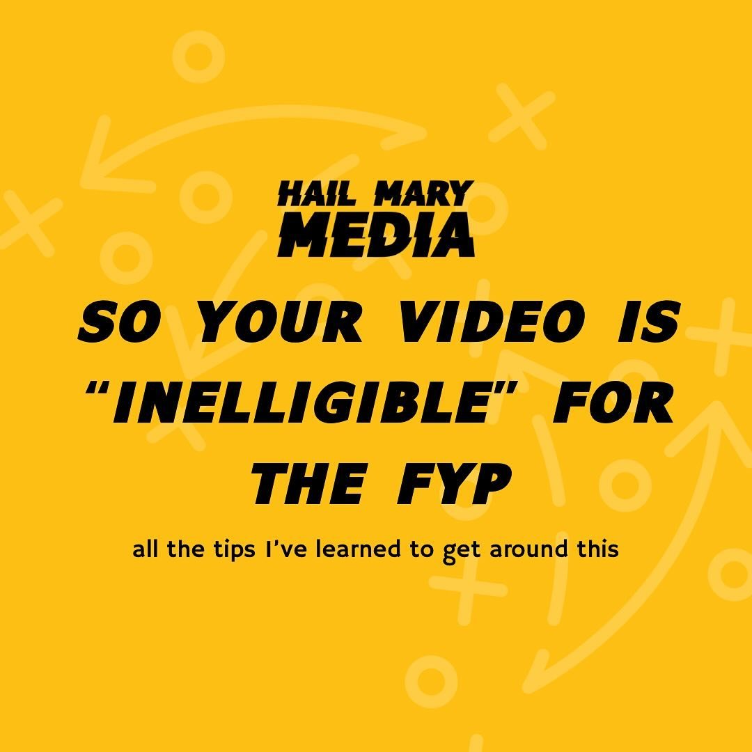 Getting your video blocked from the FYP is annoying and most of the time unfair. You can try to appeal but I have videos from October that are still &ldquo;pending&rdquo; after my appeal was submitted. You work hard on your content and it deserved to