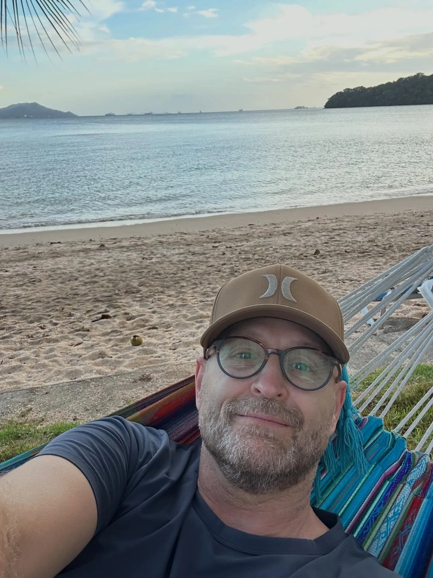 The beach hammock life. #panama