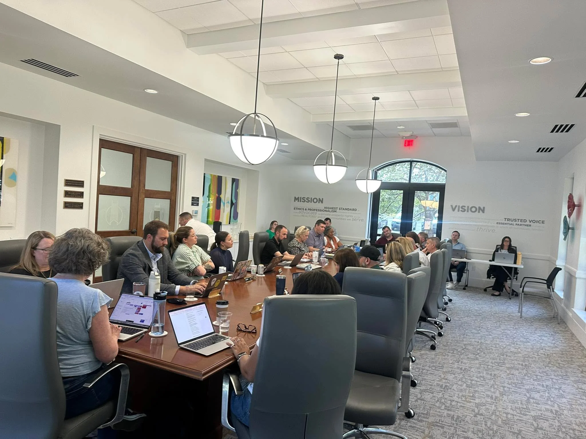 Today I was able to attend the Greater Nashville Realtors board meeting from a different perspective - past president. It was an honor to watch this board navigate complex and important issues with passion and professionalism. Big respect for Preside