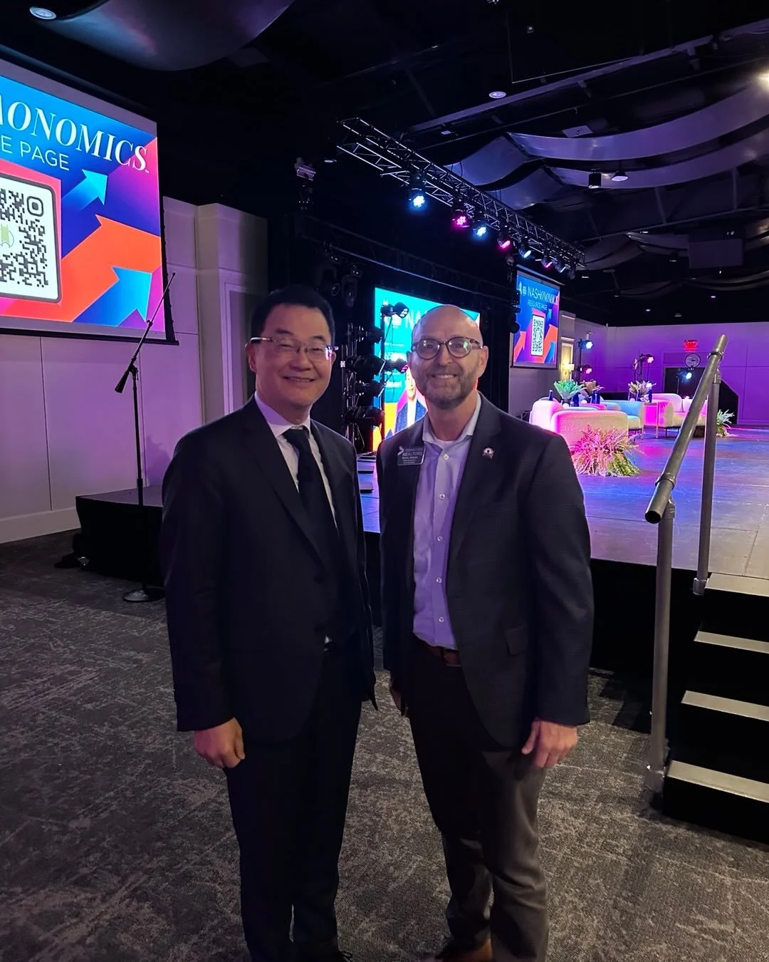 Great information shared today at @greaternashrealtors  Nashonomics event including insights from Dr. Lawerence Yun, NAR Chief Economist and Scott Horsley, NPR Chief Economics Correspondent.