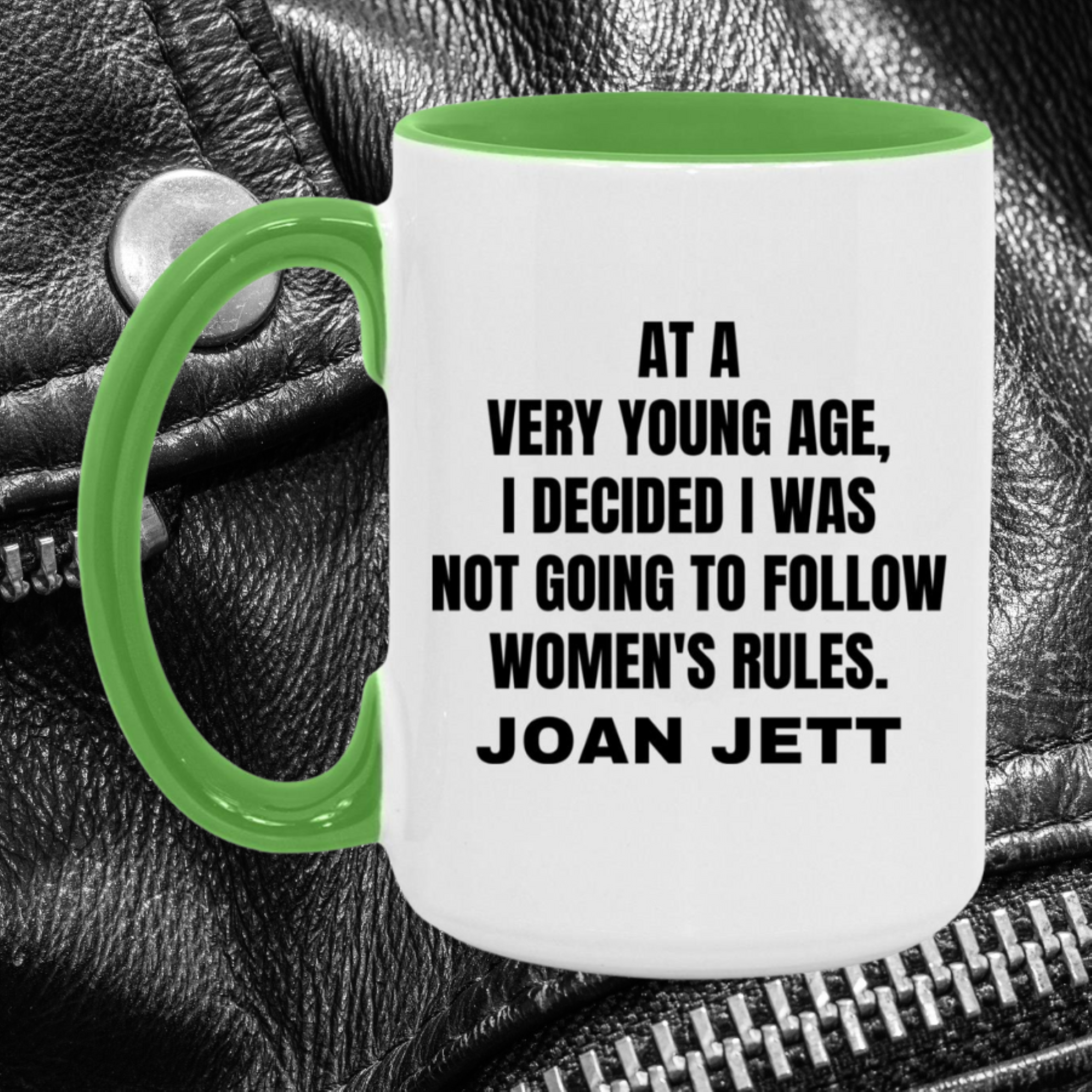 Joan Jett Womens Rules Mug Green.png
