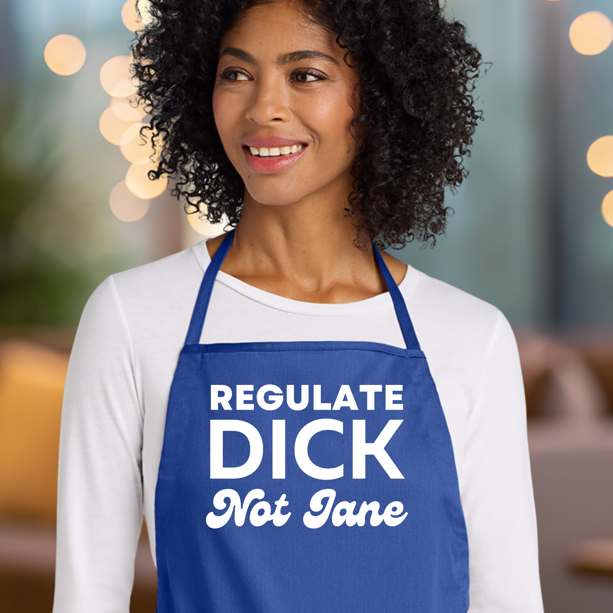 Regulate Dick Not Jane Apron In Blue.png