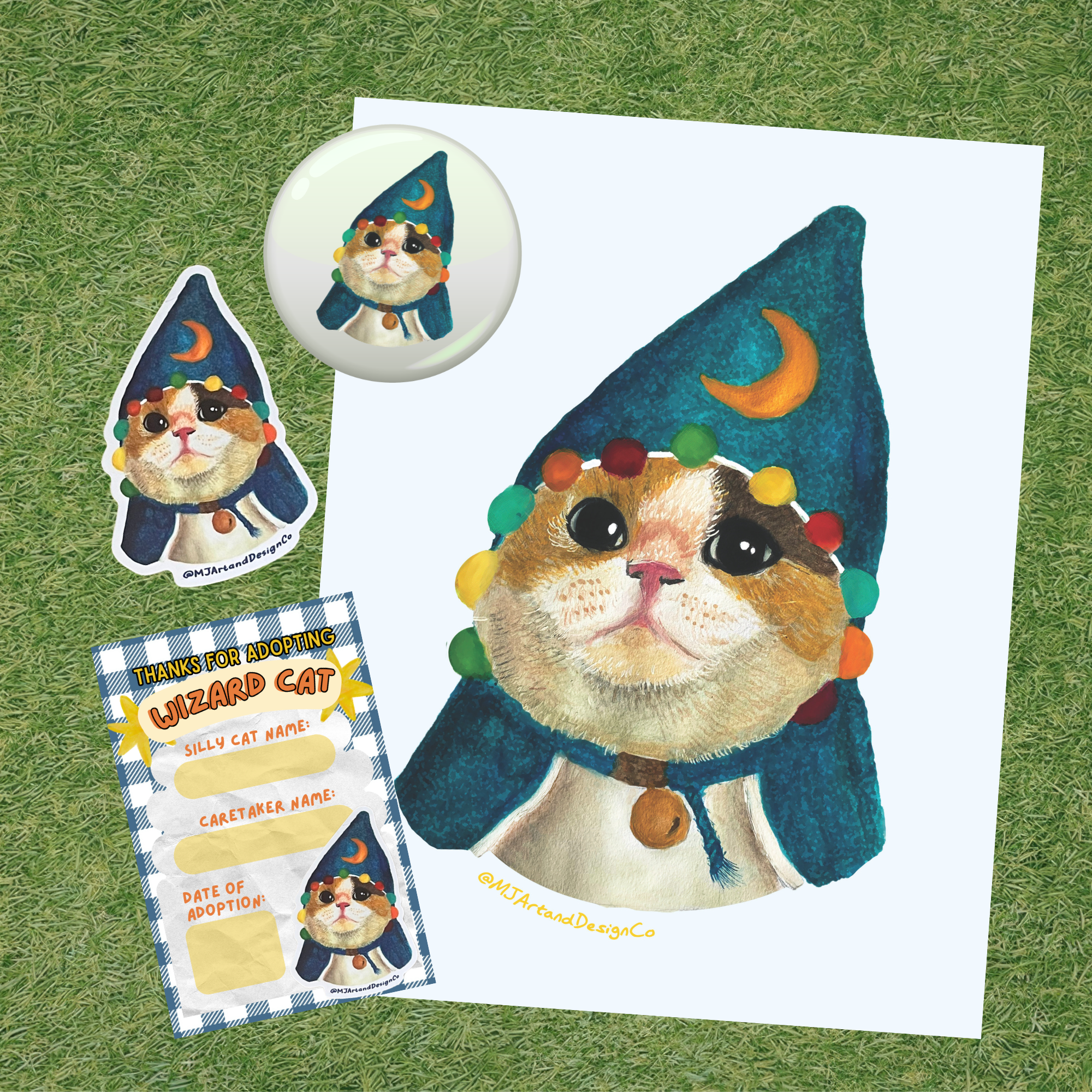 Wizard Cat Adoption Kit