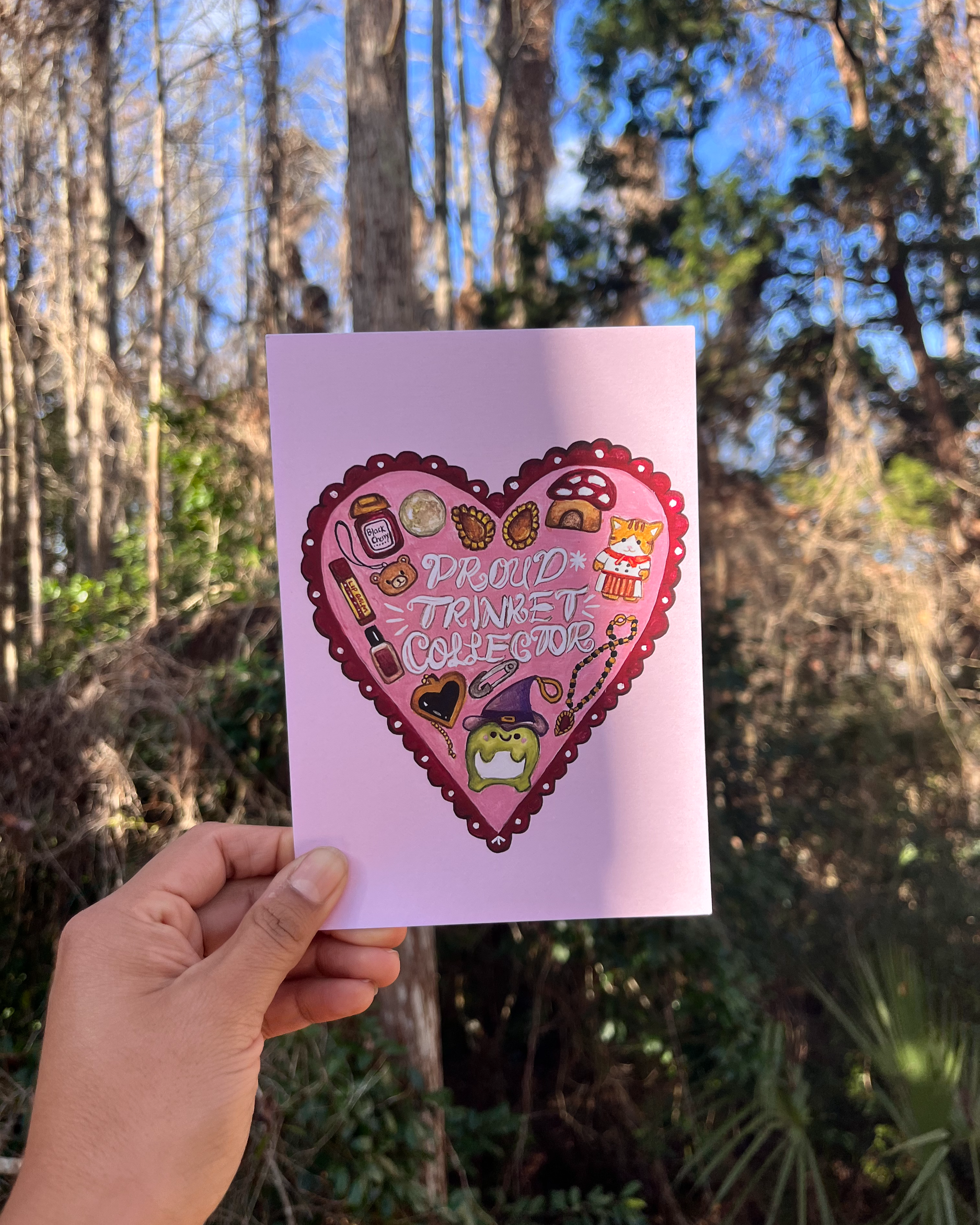 Proud Trinket Collector Art Print