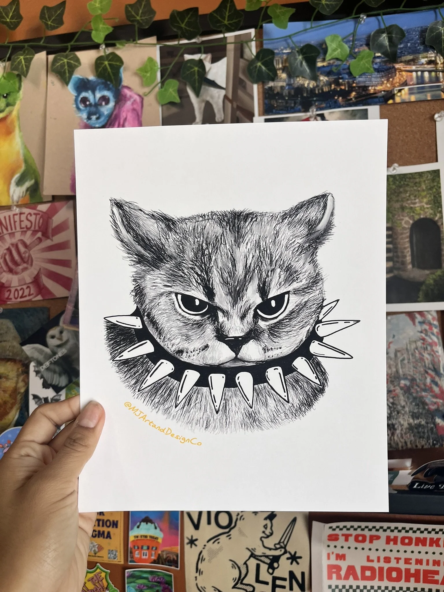 Angry Punk Cat.JPEG