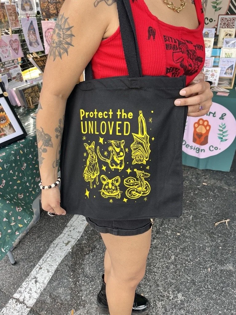 Protect the Unloved Tote Bag