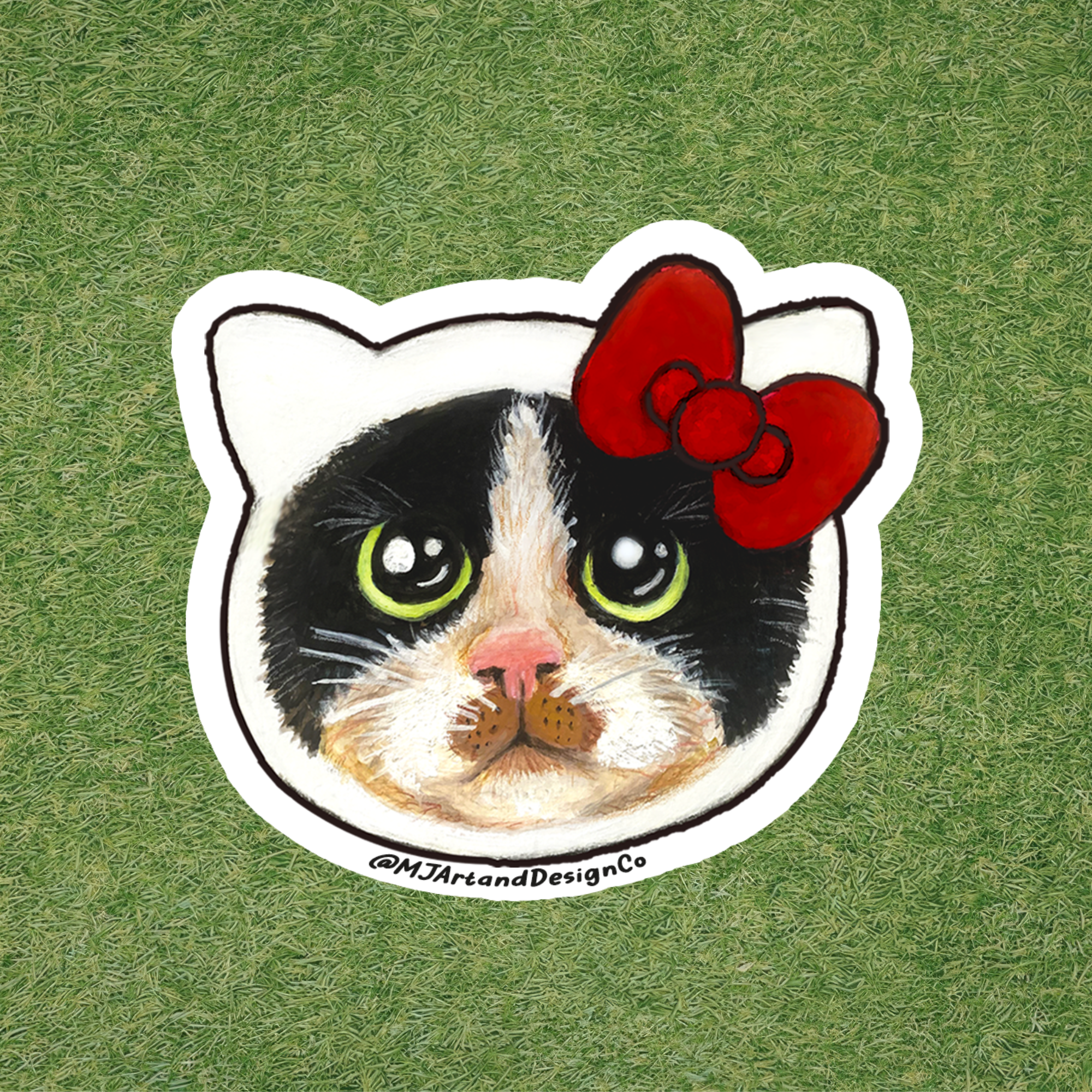 Hello Kitty Cat Sticker