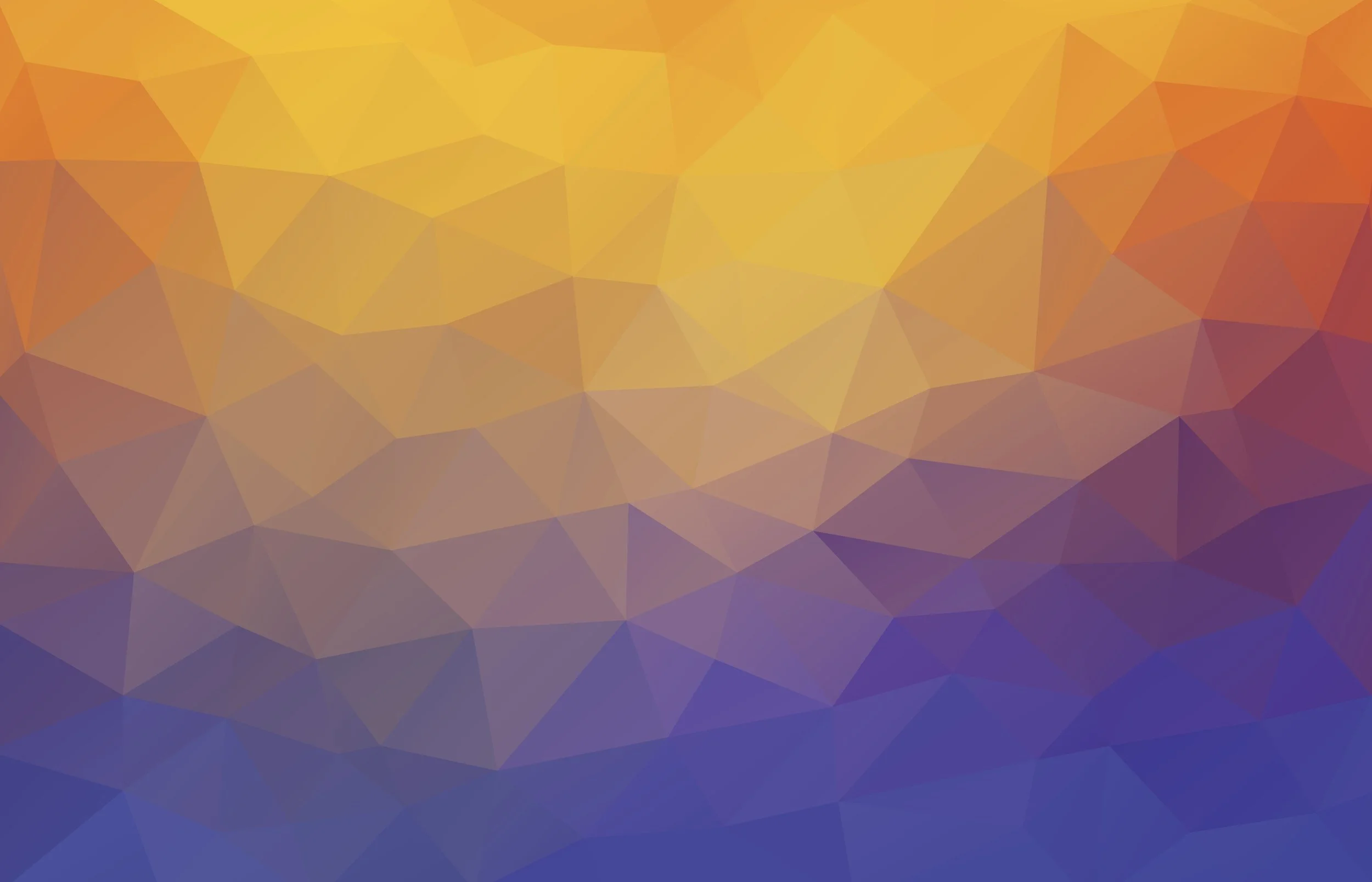 Colorful abstract background with a low-poly geometric pattern in shades of yellow, orange, pink, purple, and blue.