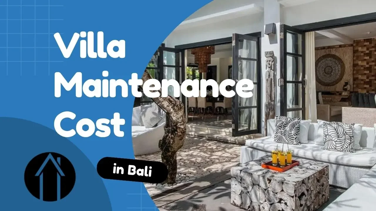 villa maintenance cost in bali
