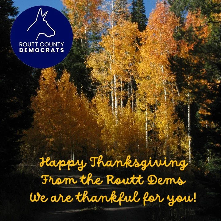 #HappyThanksgiving from the #RouttDems!
