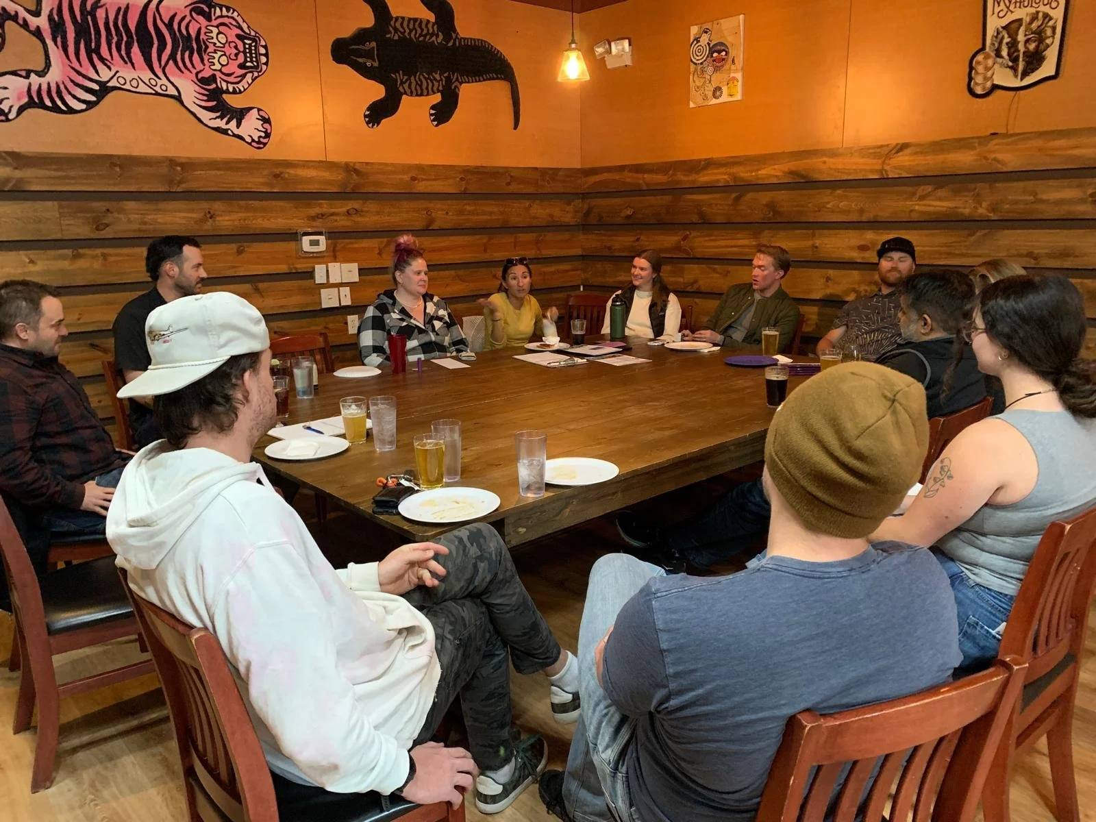 Super thanks to Erika Sexton, Routt County Commissioner Angelica Salinas  and Team Young Dems for a great Young Dems event and discussion on Protect Colorado&rsquo;s Future, a fair tax system for all of us - be part of the change!  More super thanks 