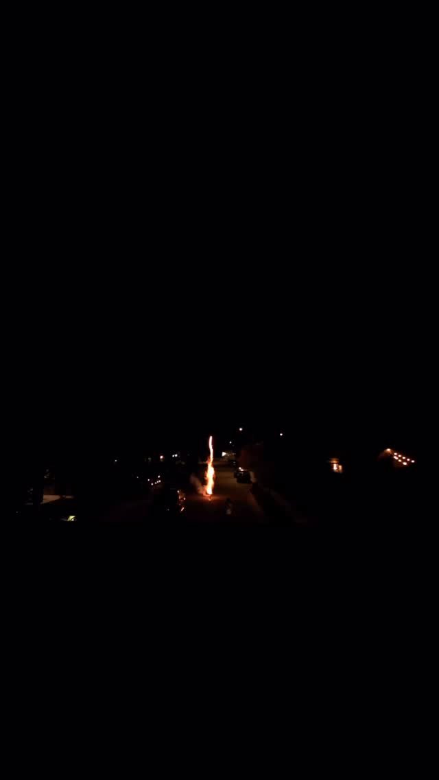 Skies full of sparks. 🎆
Feels a little different this year.
Enjoy some drone footage flying through sparks.