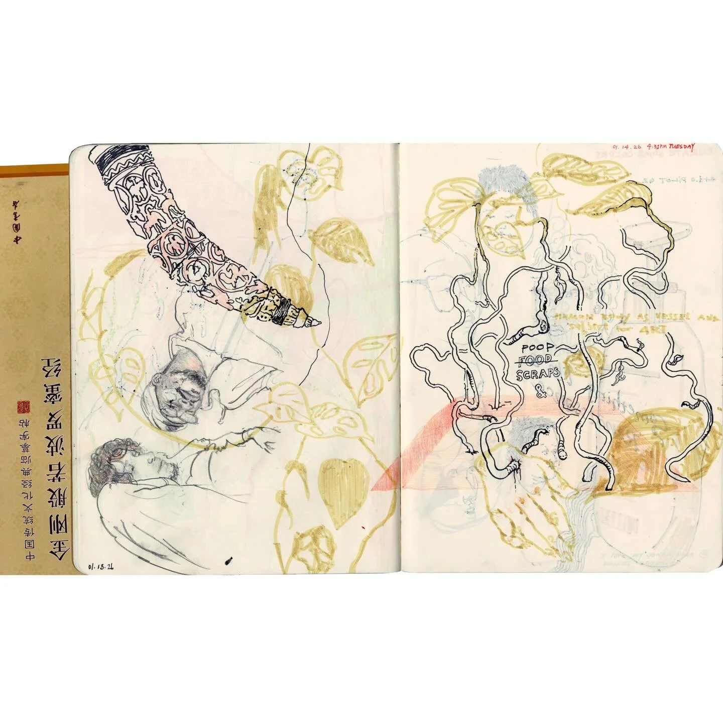 ouu i&rsquo;ve been hating social media lately but here i am posting all the freaking time 
-
-
-
-
-
-
-
#sketchbooktour #sketchbookpages #sketchbookartist