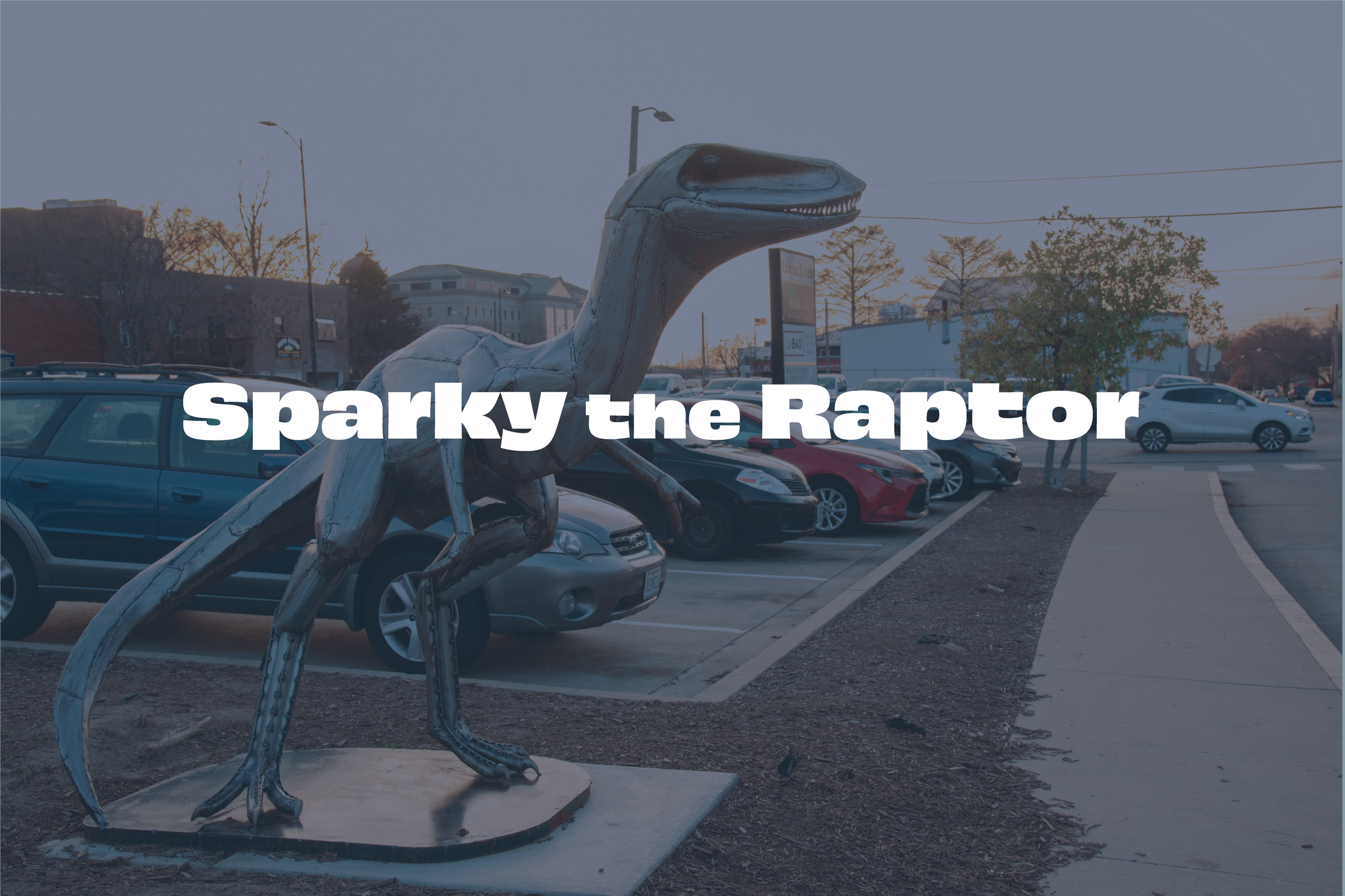Sparky the Raptor by Vince Houston