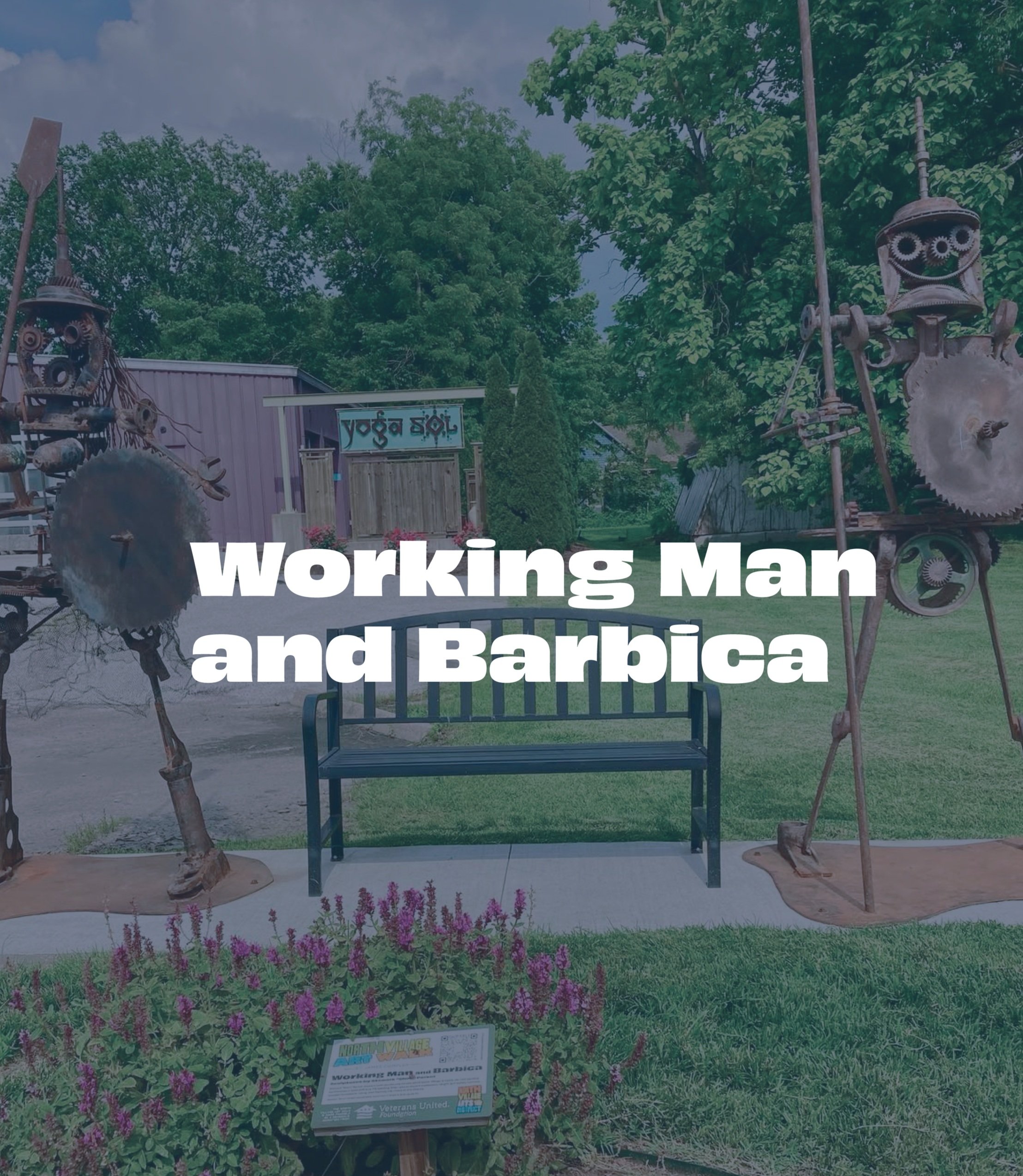 Working Man and Barbica by Stewart "Shon" Parker