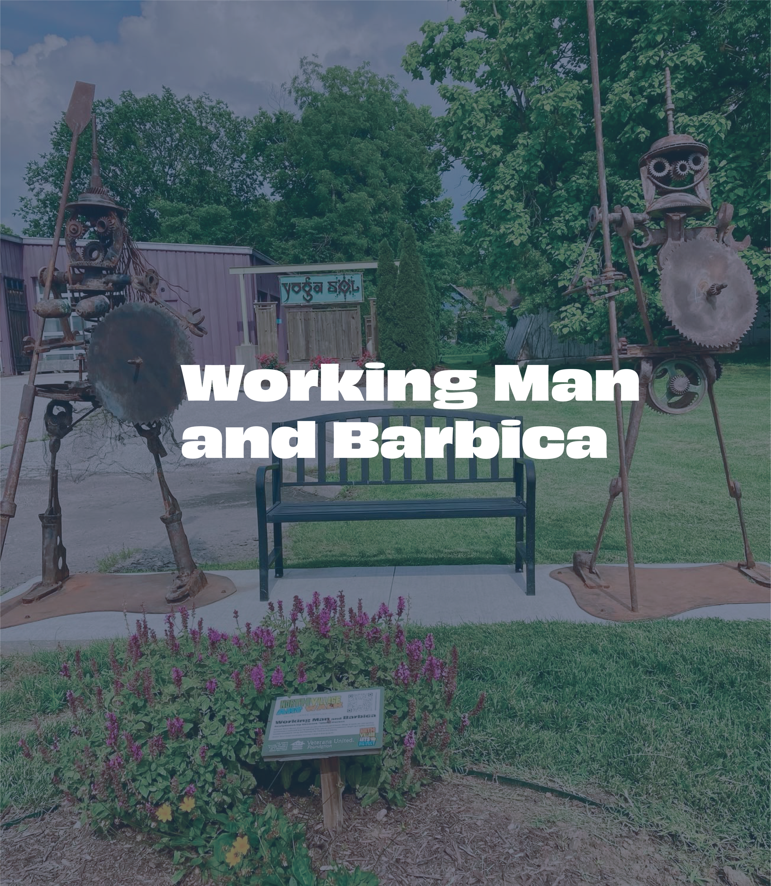 Working Man and Barbica by Stewart "Shon" Parker