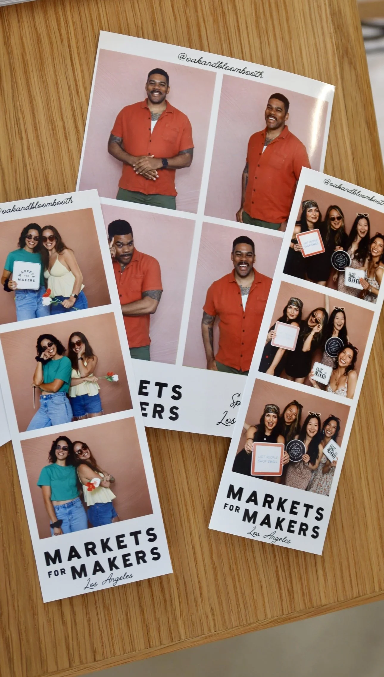 professional photo booth prints