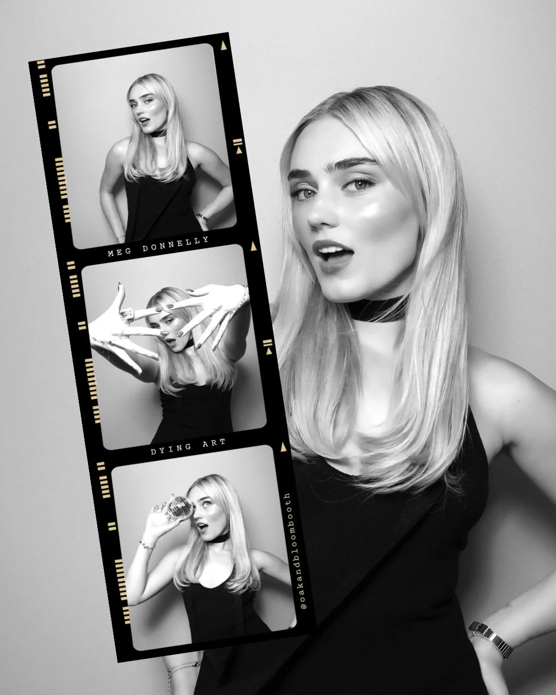 meg donnely photo booth strip vintage