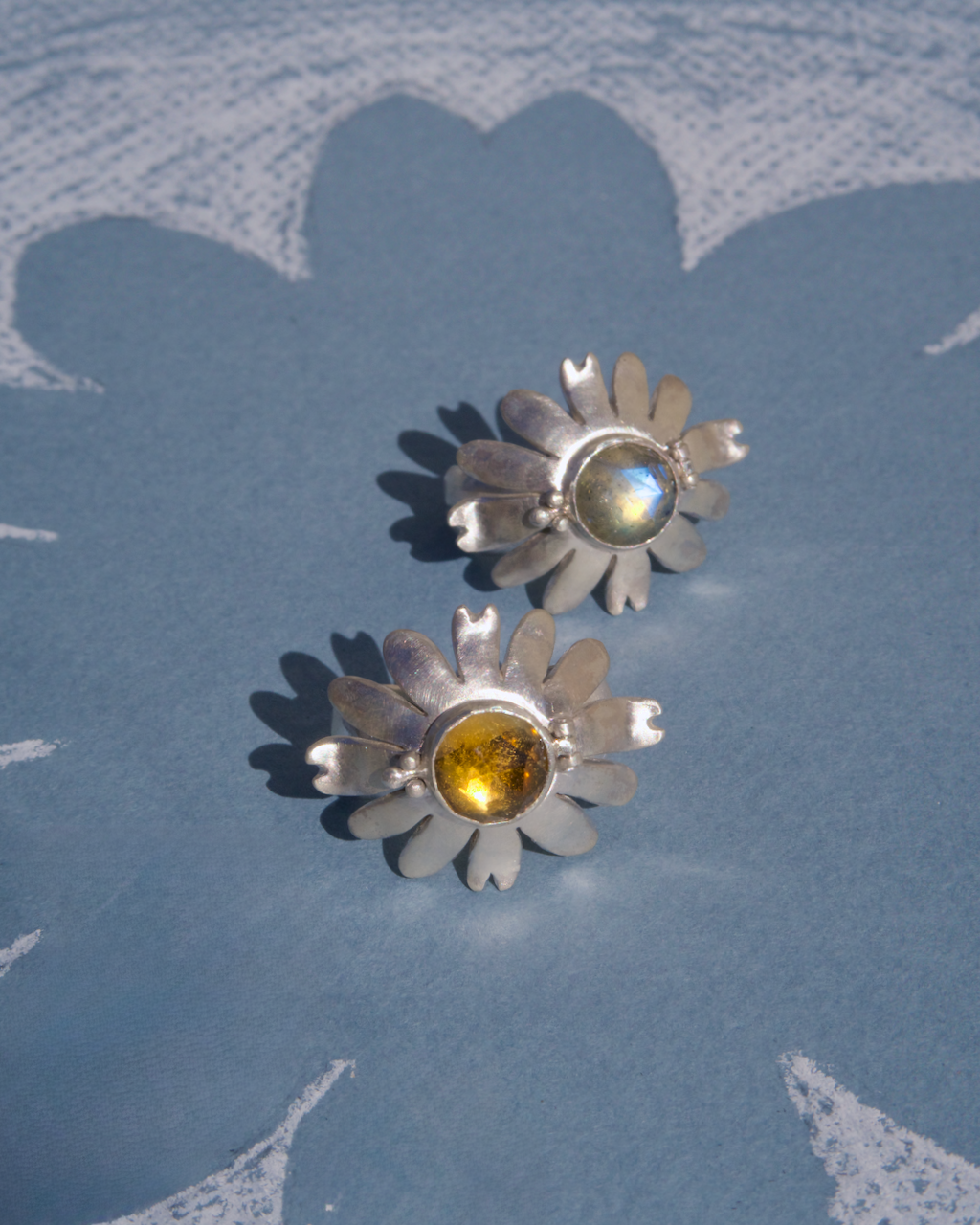 Resting Daisy Keepsake Ring