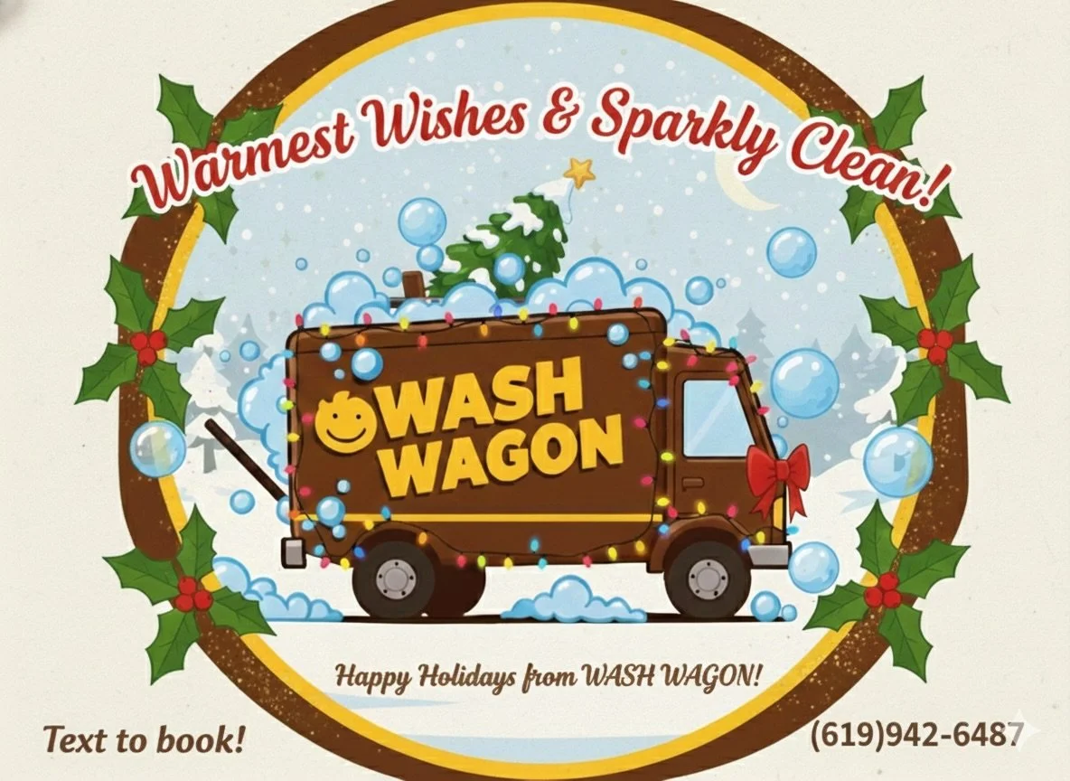 Wishing everyone a wonderful Christmas, from the SD Wash Wagon family to yours! 🎄