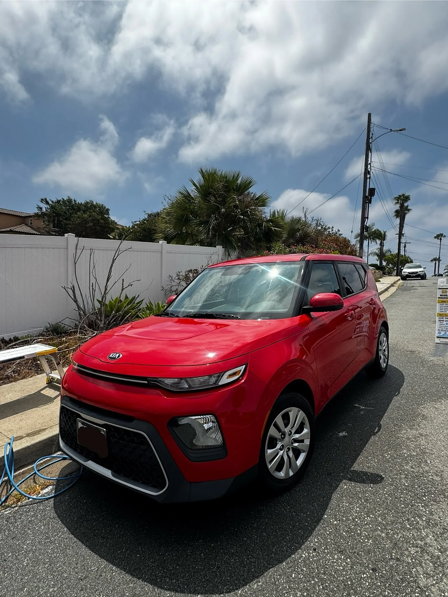 Although this car wasn&rsquo;t the dirtiest.. look how much more the red POPS after SDWashWagon handled it. We can do the same for your car! For only $20! 
We come to YOU
Servicing the Chula Vista Area!
DM TO BOOK!
#carwash #chulavista #southbay #san