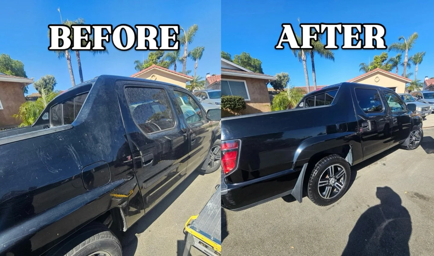 Look at the difference SD WASH WAGON can make! Contact us now to book! We bring the shine to YOU! 
#chulavista #carwash #otayranch #sandiego