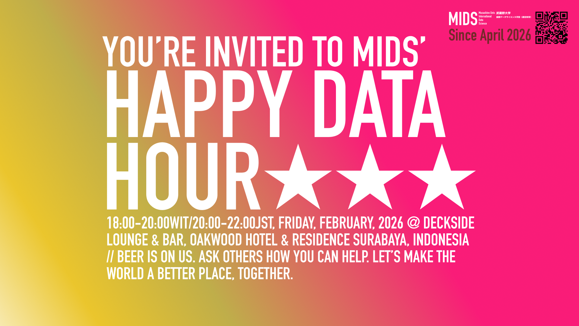 7th HAPPY DATA HOUR 🇮🇩