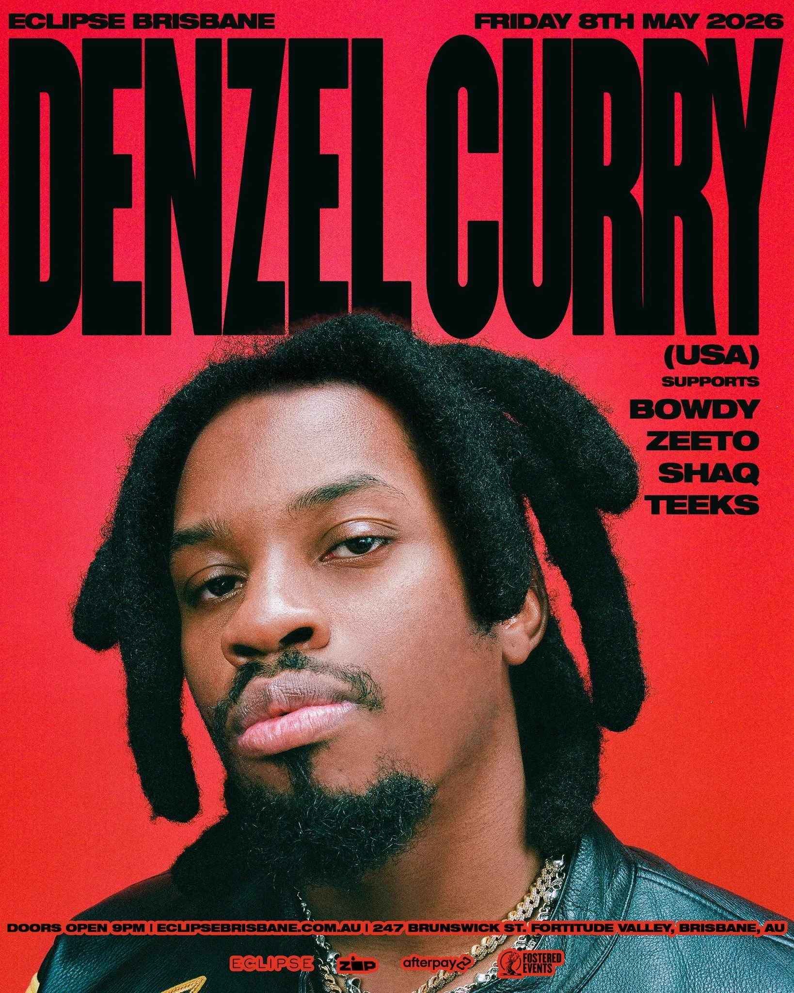 ONE OF THE MOST ELECTRIFYING VOICES IN HIP HOP, DENZEL CURRY IS COMING TO ECLIPSE 🤝

Born and raised in Miami Gardens, Florida, he emerged from the underground as a member of SpaceGhostPurrp's Raider Klan as an early pioneer of the SoundCloud moveme
