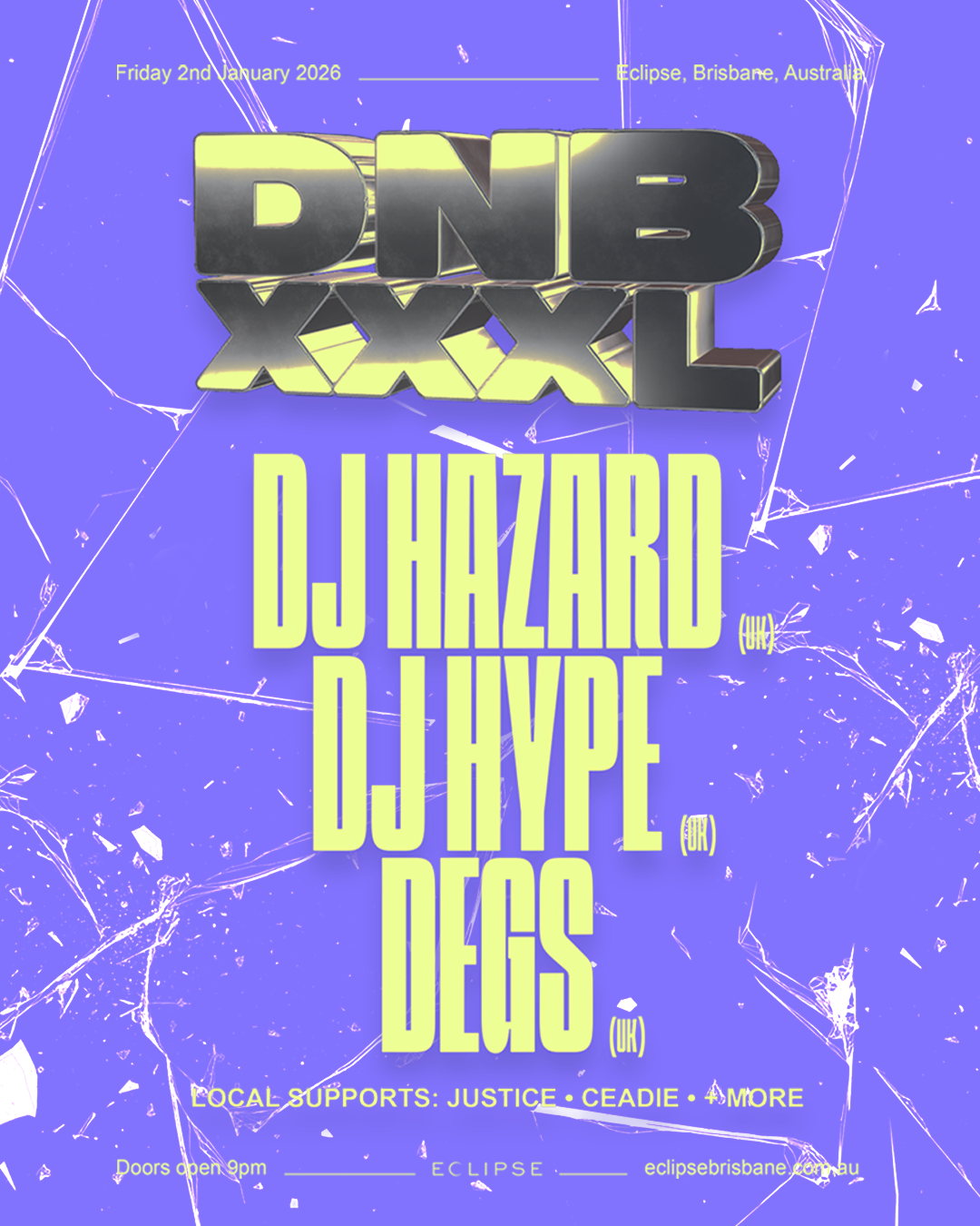 DNBXXXL FT. DJ HAZARD + DJ HYPE + DEGS